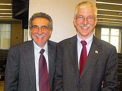 Honorable Joseph E. Gubbay, Acting Supreme Court Justice in the Screening & Treatment Enhancement Part (STEP) and Frank Jordan, Special Assistant to the Chief of Policy and Planning for New York State Courts