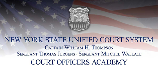 Image of Court Officers Academy Banner